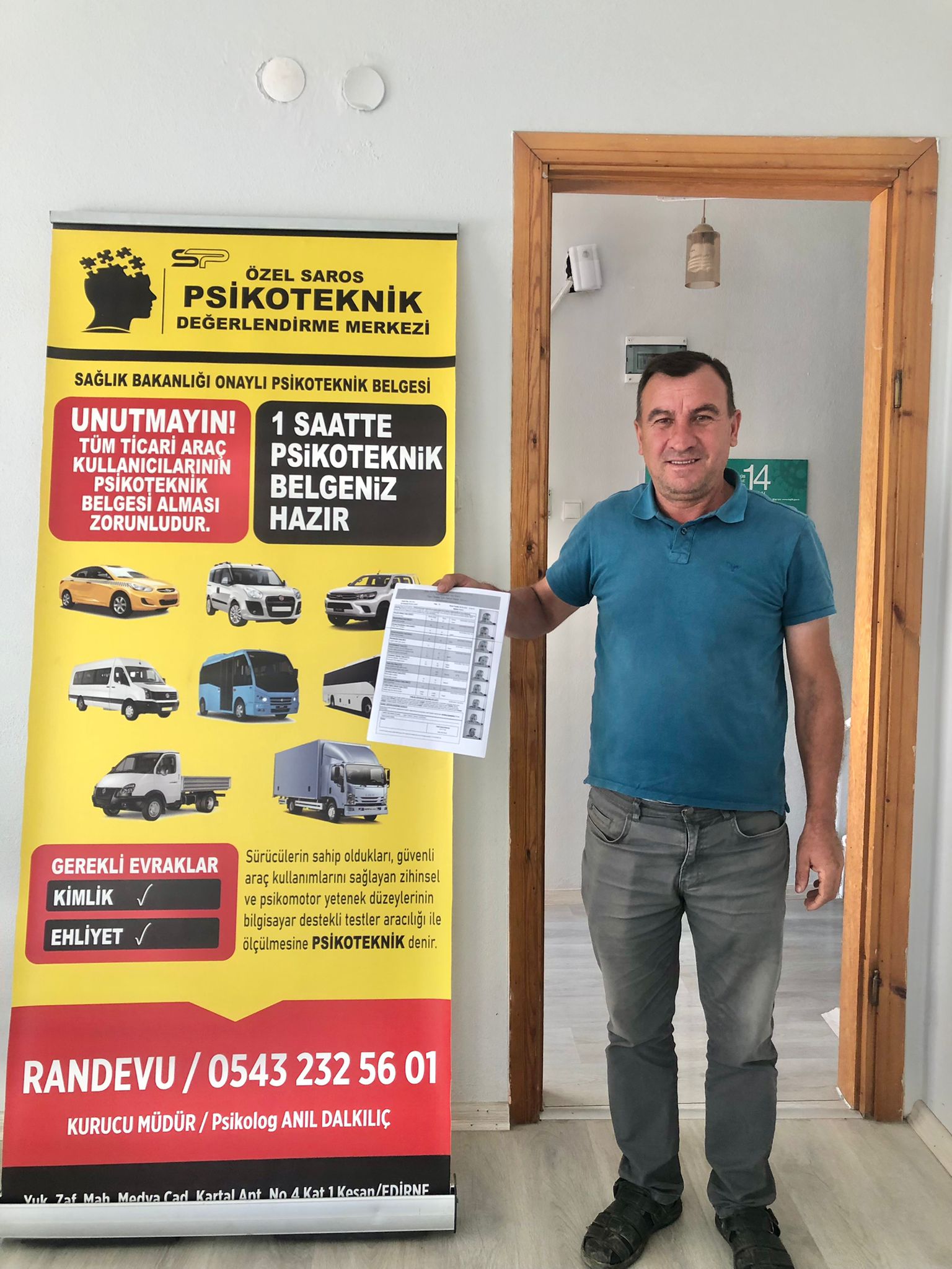 Keşan Psikolog Anıl Dalkılıç Sertifikalar